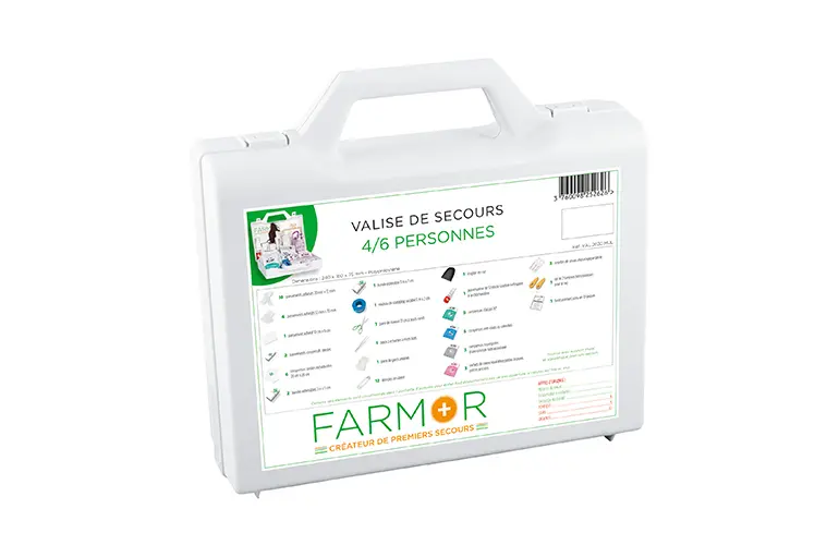 [FAR-VAL_2630_M] Valise de secours "Multirisques" 4/6 personnes