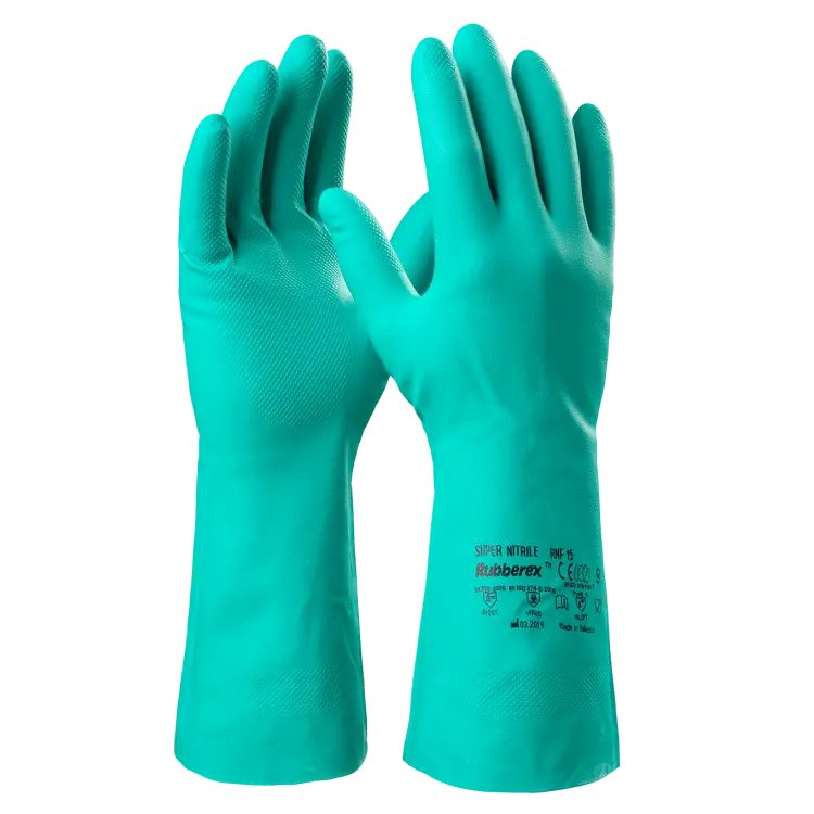 [RUGAM002-ZZ08BIN] GANT 100% NITRILE VERT (T08)