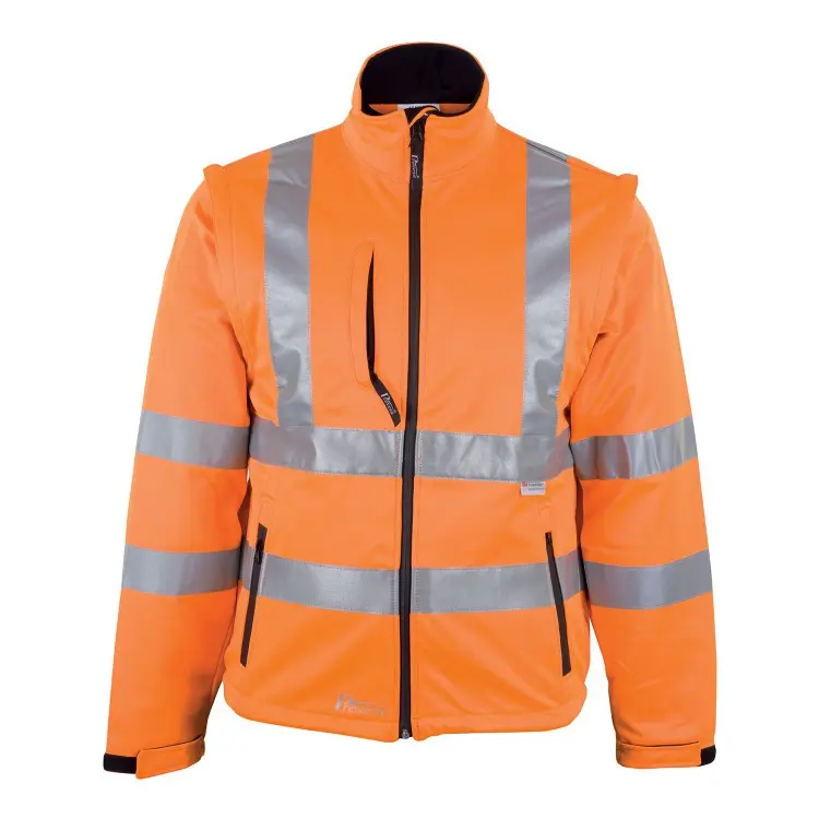 [AS008060-OH00SIN] VESTE SOFTSHELL HVIZ (S, Orange)